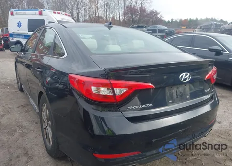 2015 Hyundai Sonata Sport из США, поврежденный, VIN 5NPE34AF2FH086348